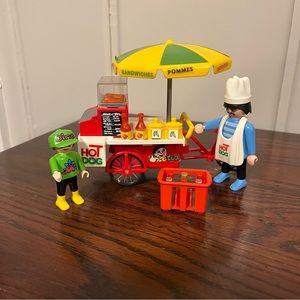 Playmobil Toys Hotdog Vendor Poshmark